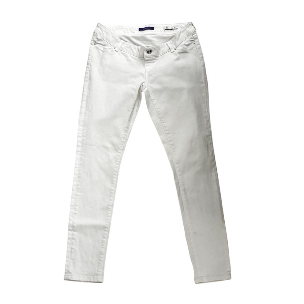 Seraphine White maternity Skinny Jeans Full-Length Tapered